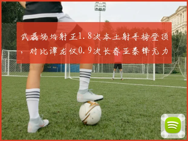武磊场均射正1.8次本土射手榜登顶,对比谭龙仅0.9次长春亚泰锋无力症结现形